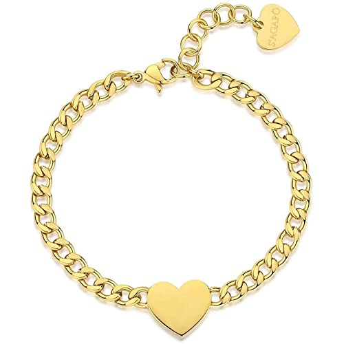 S'AGAPO' Armband My Love 24,00, 190 month, Legierter Stahl S'AGAPO' Armband My Love 24,00, 190 month, Legierter Stahl von Sagapo