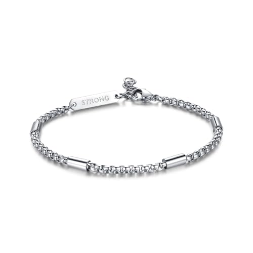 Sagapo SRP13_0 Herren-Armband, 210mm, Edelstahl Sagapo SRP13_0 Herren-Armband, 210mm, Edelstahl von S’AGAPÕ