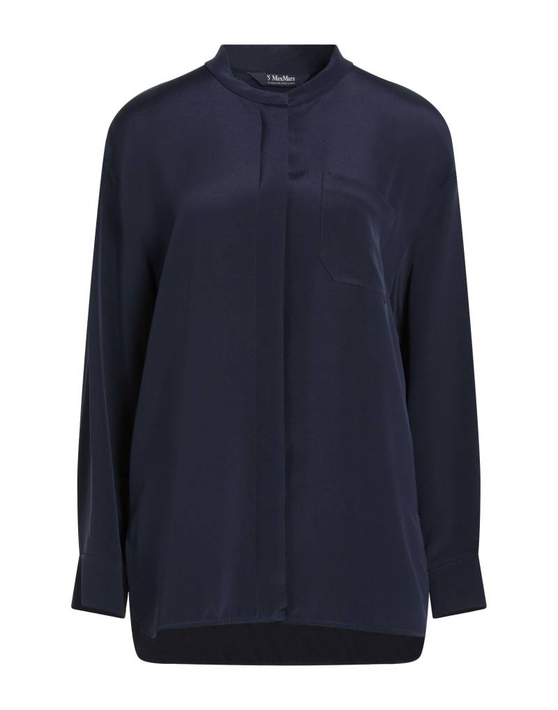 'S MAX MARA Hemd Damen Marineblau von 'S MAX MARA