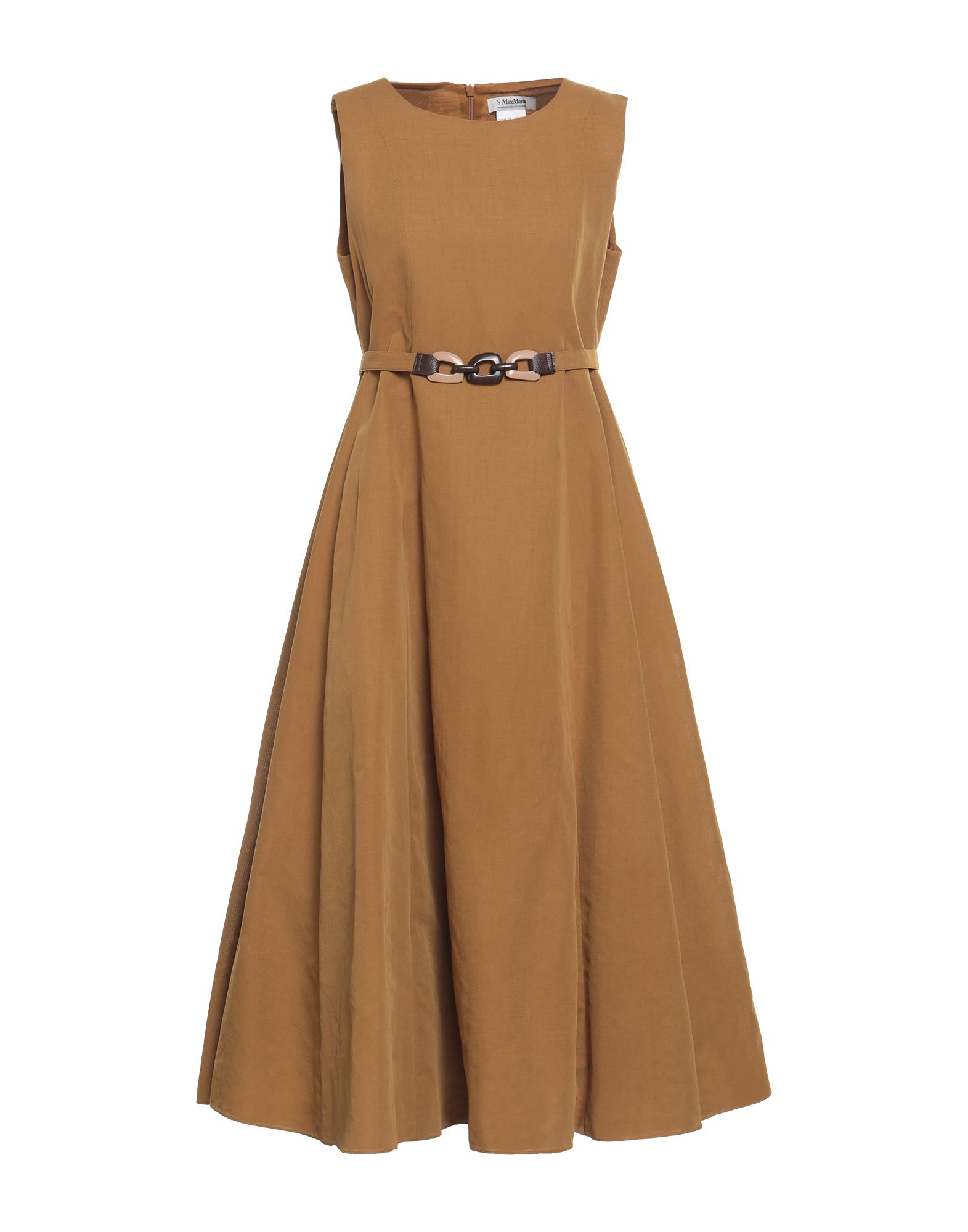 'S MAX MARA Midi-kleid Damen Kamel von 'S MAX MARA