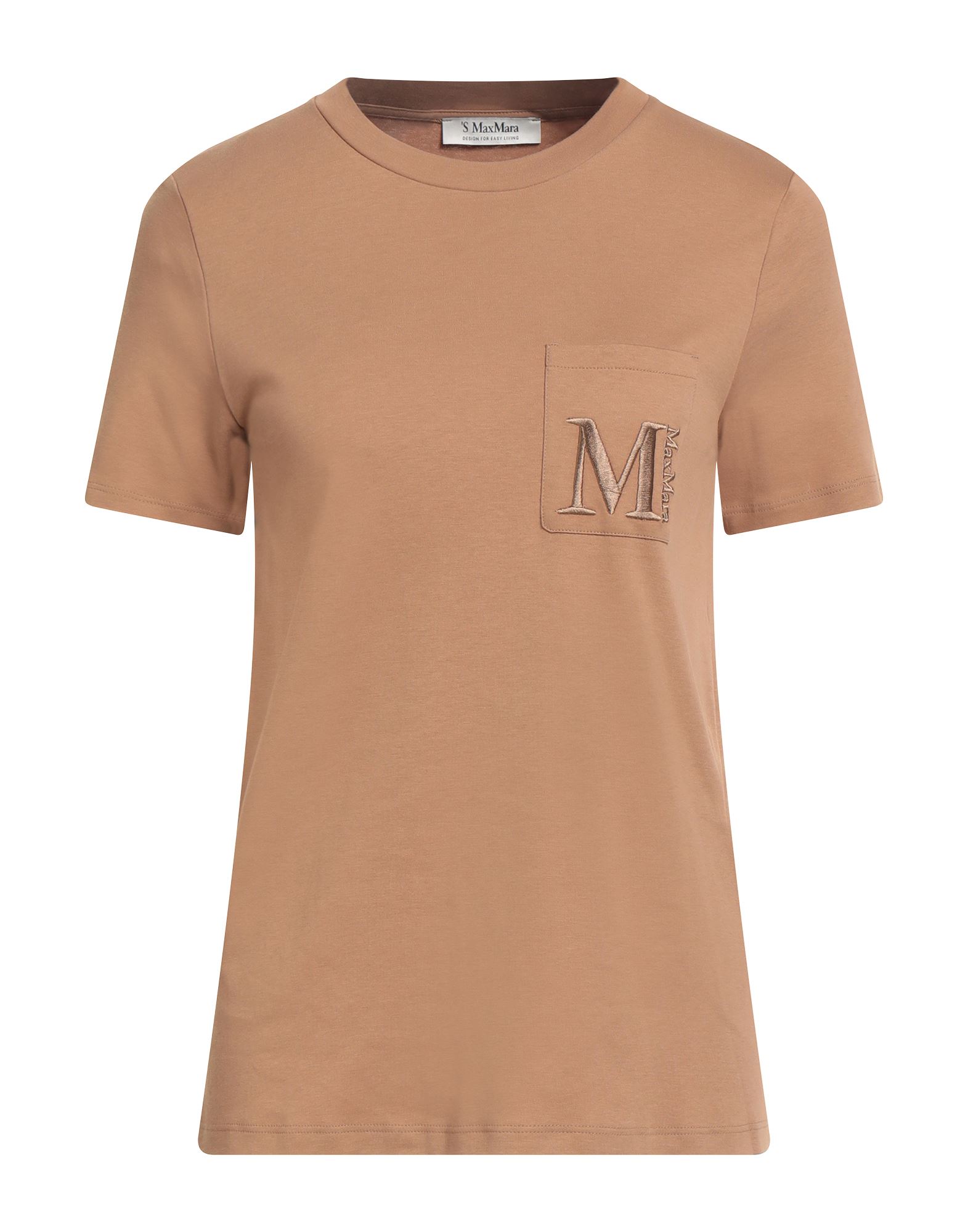 'S MAX MARA T-shirts Damen Braun von 'S MAX MARA
