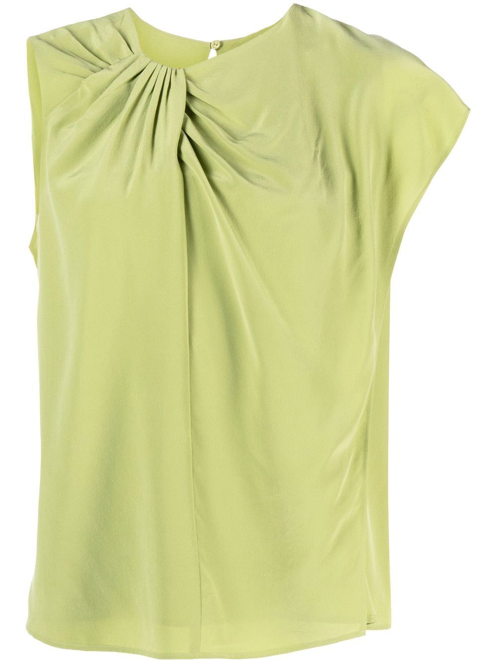 'S Max Mara Asymmetrisches T-Shirt - Grün von 'S Max Mara