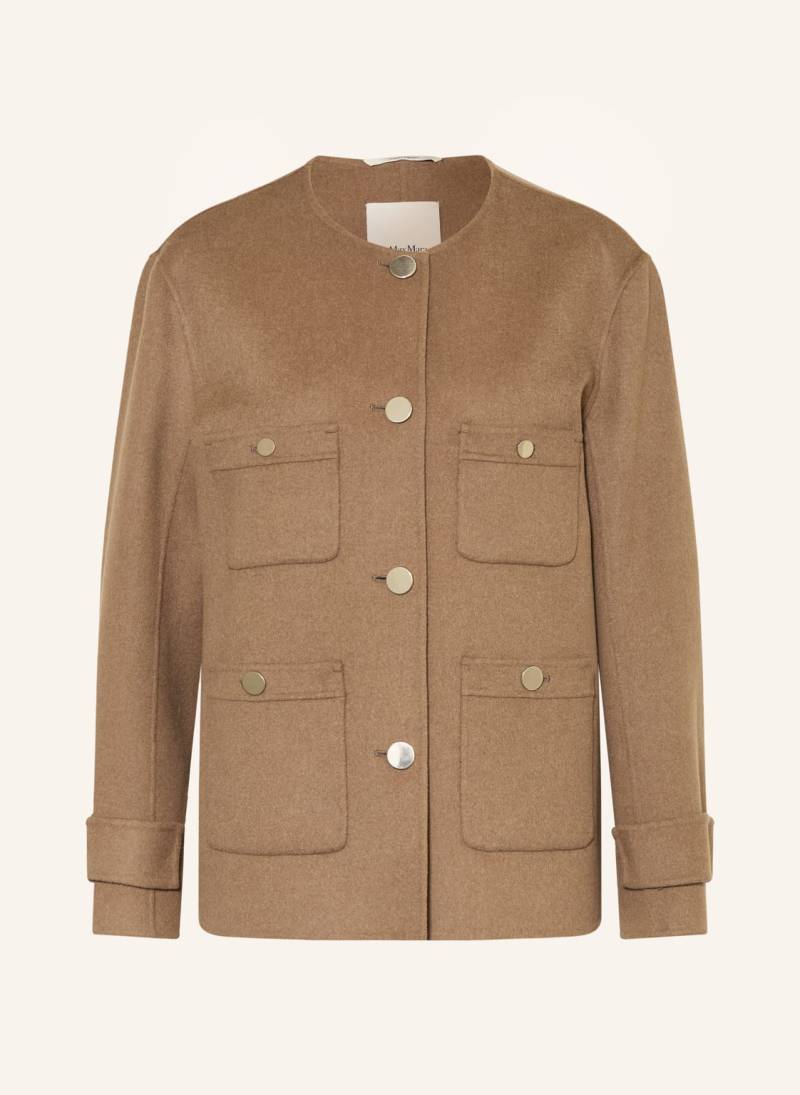 S Max Mara Cabanjacke braun von S Max Mara