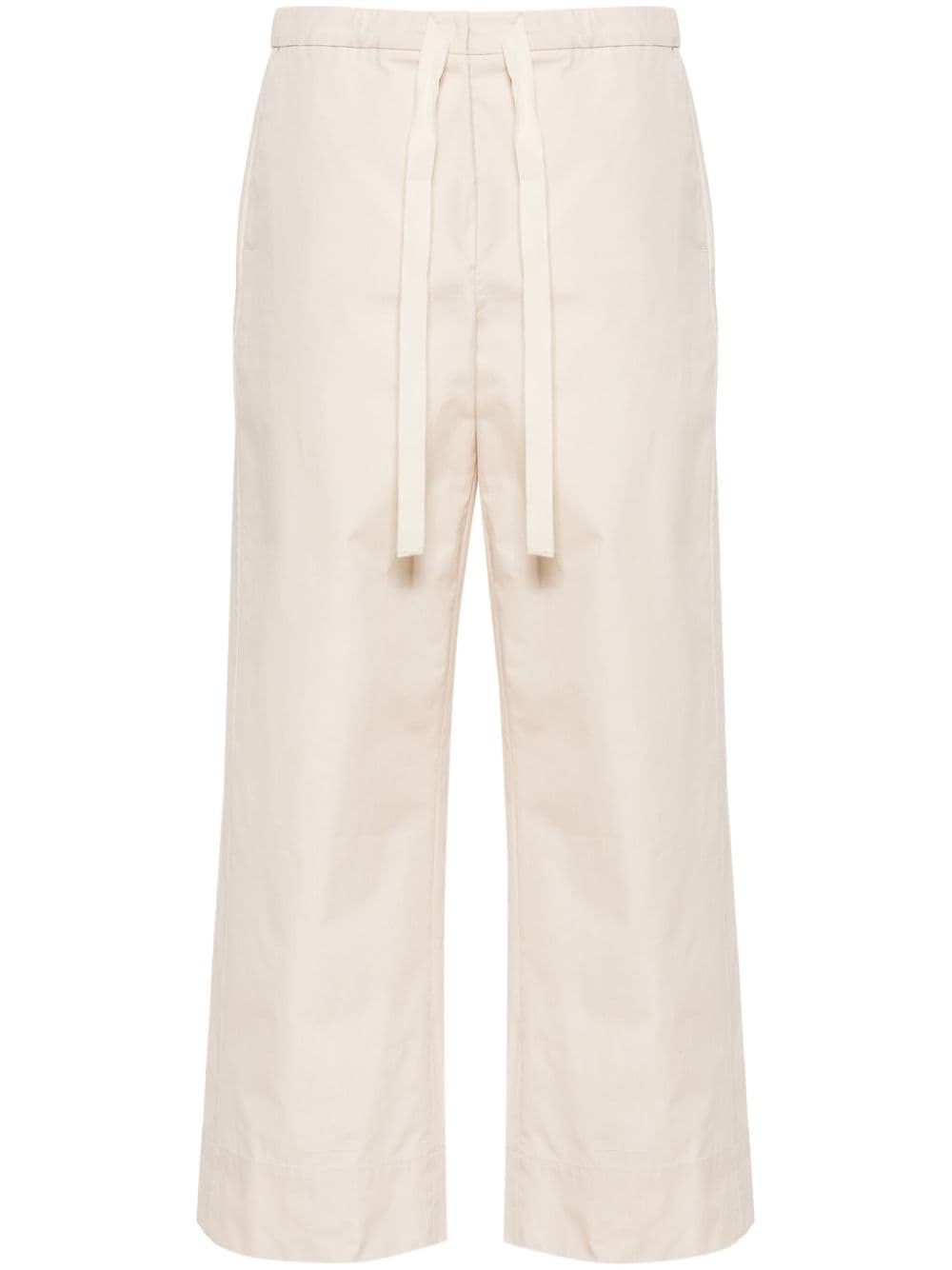 'S Max Mara Halbhohe Argento Straight-Leg-Hose - Nude von 'S Max Mara