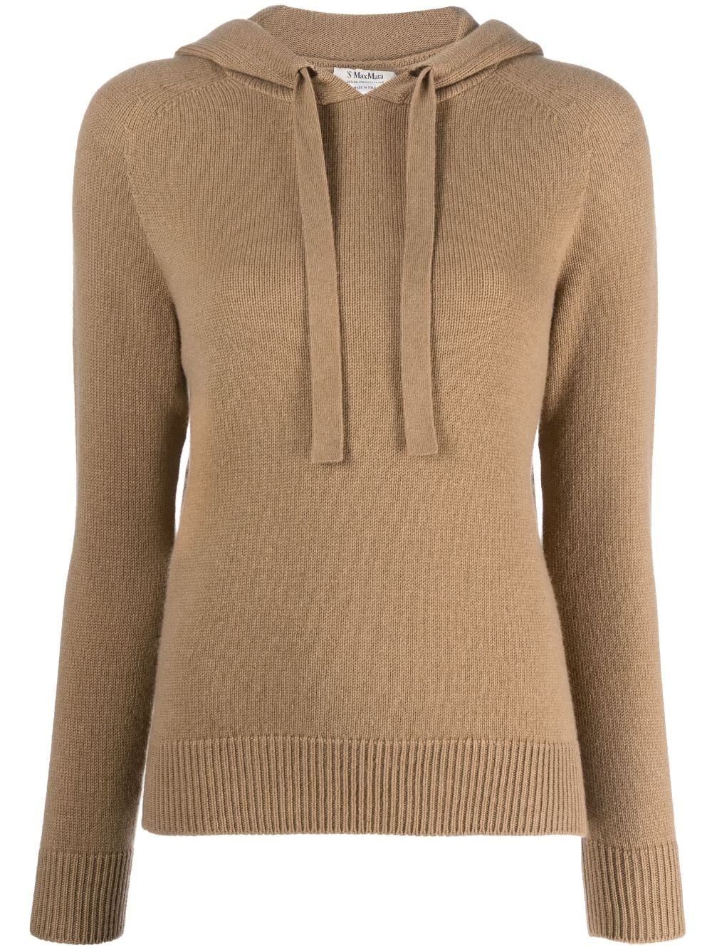 'S Max Mara Kaschmirpullover mit Kapuze - Braun von 'S Max Mara