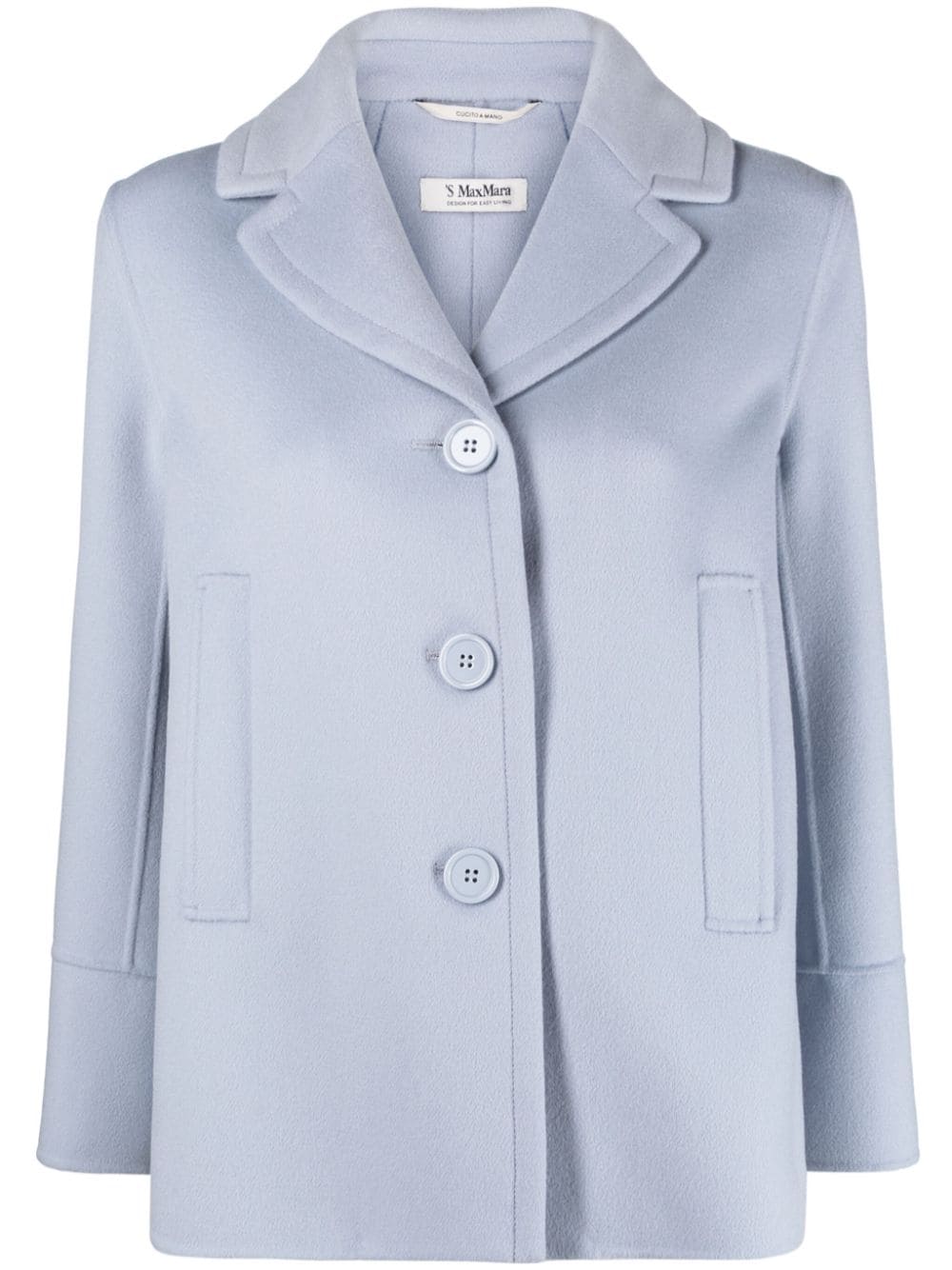 'S Max Mara Moon Schurwolljacke - Blau von 'S Max Mara