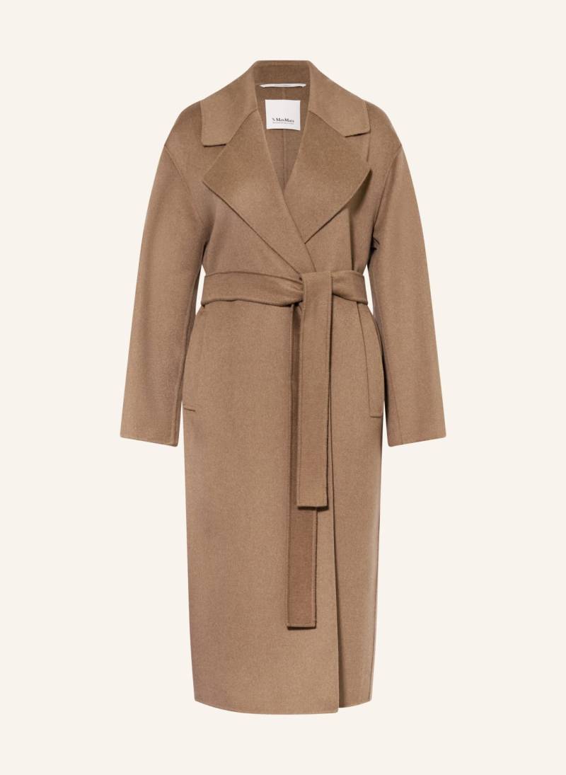 S Max Mara Wollmantel Smmhobby braun von S Max Mara