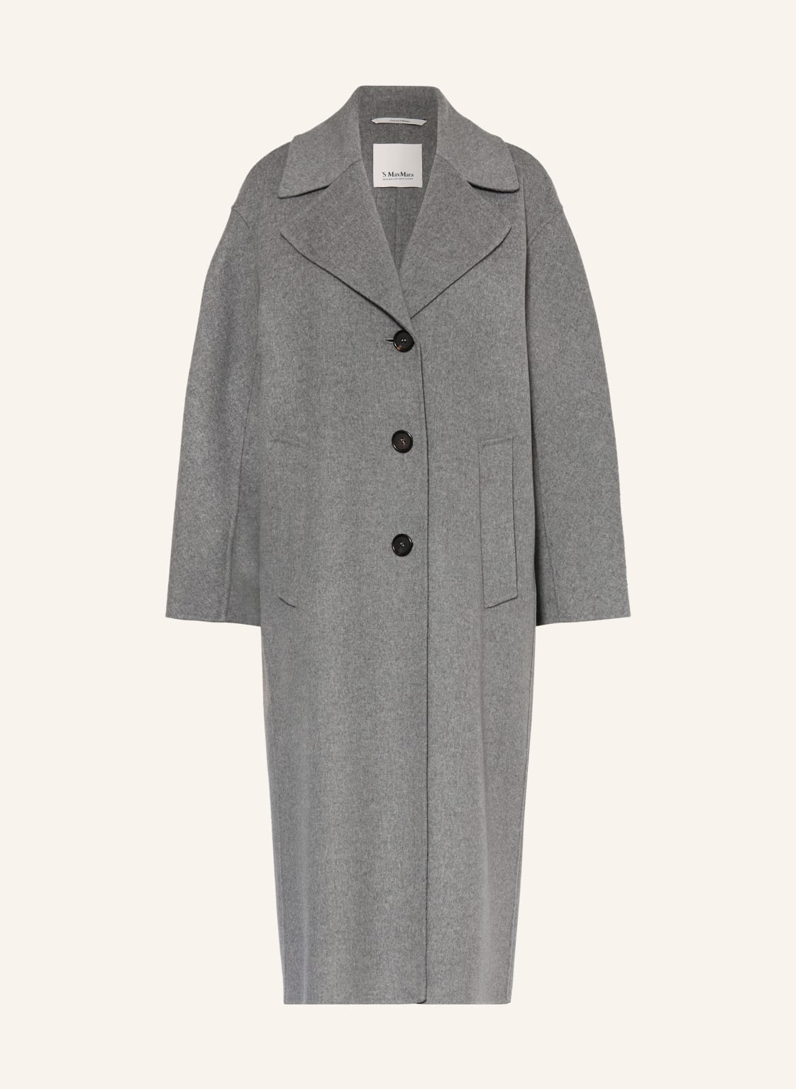 S Max Mara Wollmantel grau von S Max Mara