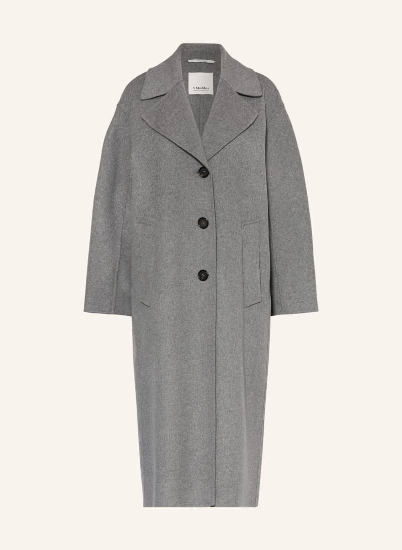S Max Mara Wollmantel grau von S Max Mara