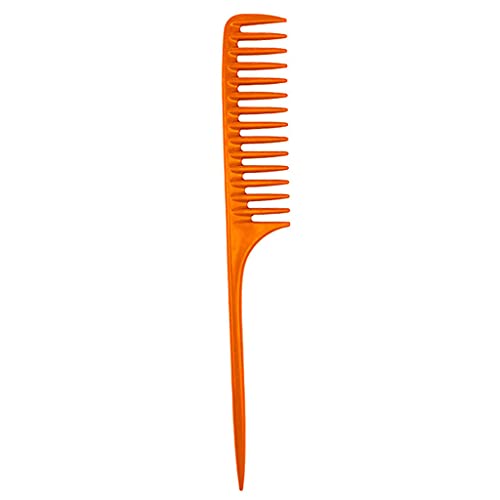 S-TROUBLE Wide Tooth Rat Tail Combs Pintail Barber Styling Comb für Frauen Anti Static von S-TROUBLE