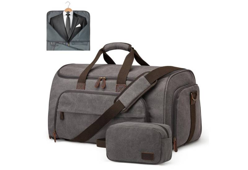 S-ZONE Kofferorganizer S-ZONE Kleidersack Mitnehmen Reisetasche Weekender Gepäckträgertasche, 50 l Freizeittasche Reisen 2-in-1-Hängekoffer für Männer und Frauen von S-ZONE