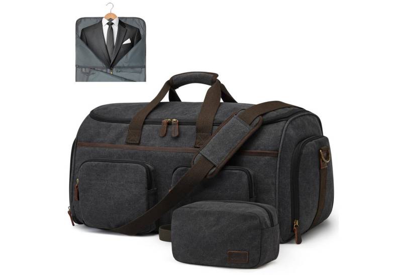 S-ZONE Kofferorganizer S-ZONE Weekender Reisetasche Tragetasche Anzugtaschen Hängekoffer, Freizeittasche Reisetasche mit Kulturbeutel für Männer und Frauen von S-ZONE