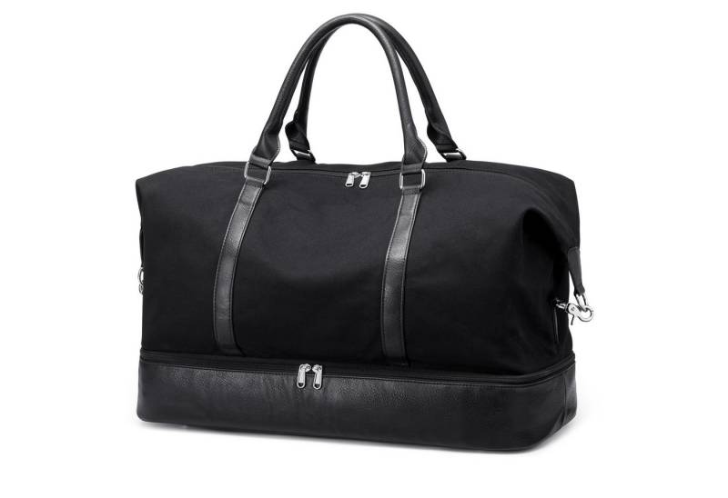 S-ZONE Reisetasche S-ZONE Damen und Herren Weekender Taschen Freizeittasche Tragetasche, Reisetaschen mit Schuhfach Handgepäck-Tragetasche für die Nacht von S-ZONE