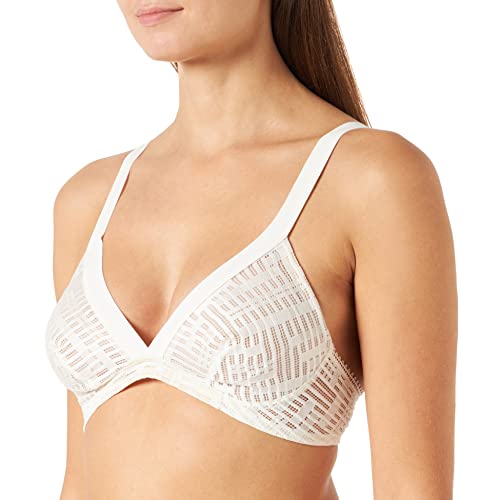 S by sloggi Damen Seven Soft Bra Bügelloser BH, Ecru White, S von S by sloggi