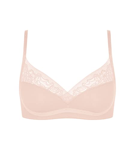 S by sloggi Damen Shadow Soft Bra Bügelloser BH, New Apricot Orange, M von S by sloggi