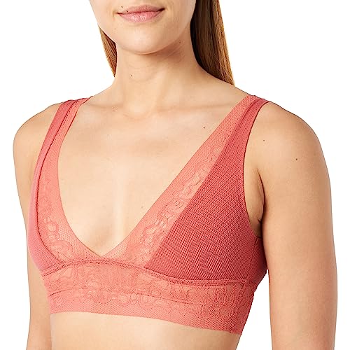 S by sloggi Damen Shadow Top, Candid Orange, L von S by sloggi