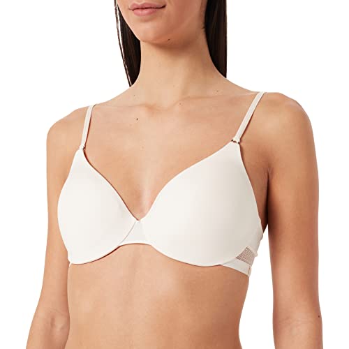 S by sloggi Damen Silhouette WHP Halbschalen BH, Angora, 75C von S by sloggi
