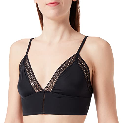 S by sloggi Damen Subtle Bralette Top, Black, M von S by sloggi