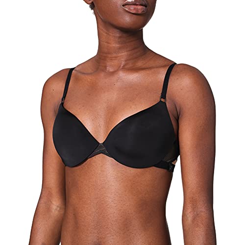 S by sloggi Damen Symmetry WHP Halbschalen BH, Black, 70B von S by sloggi