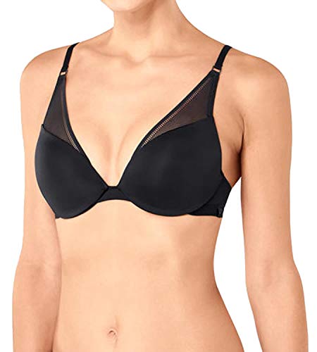 S by sloggi Damen Symmetry WHU Push-Up BH, Black, 70A von S by sloggi