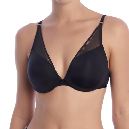 S by sloggi Damen Symmetry WHU Push-Up BH, Black, 80C von S by sloggi