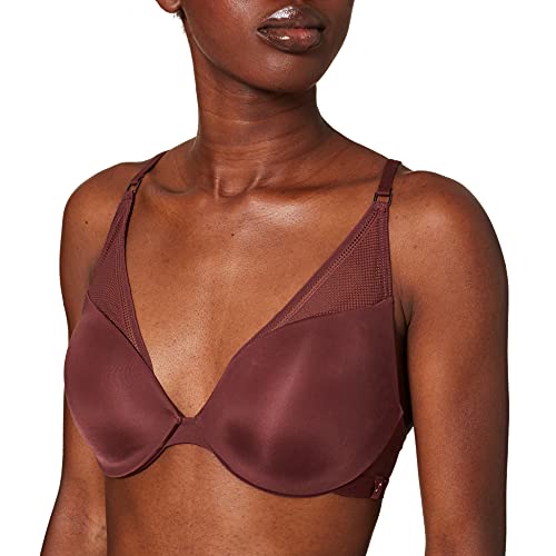 S by sloggi Damen Symmetry WHU Push-Up BH, Decadent Chocolate, 70A von S by sloggi
