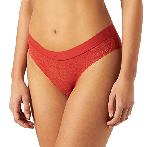 S by sloggi Damen Superb Cheeky Hipster Slip, Haute Orange, L von S by sloggi