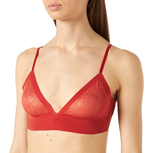 S by sloggi Damen Superb Soft Bra Bügelloser BH, Haute Orange, L von S by sloggi