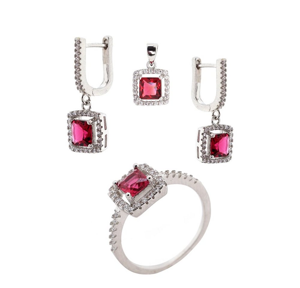 S&A Jewellery Design Schmuckset Kaufbei Schmuck (Set, 3-tlg), 925 Sterling Silber Silberschmuck für Damen von S&A Jewellery Design