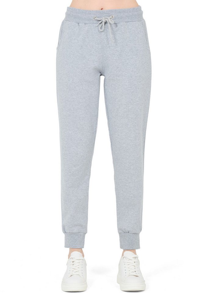 S&S Sweathose Jogginghose Damen Baumwolle Laufhose Sweatpants Trainingshose Baumwollmischung von S&S