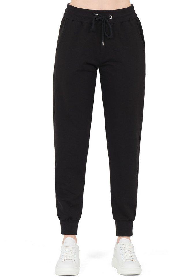 S&S Sweathose Jogginghose Damen Baumwolle Laufhose Sweatpants Trainingshose Baumwollmischung von S&S