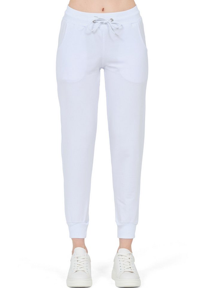 S&S Sweathose Jogginghose Damen Baumwolle Laufhose Sweatpants Trainingshose Baumwollmischung von S&S