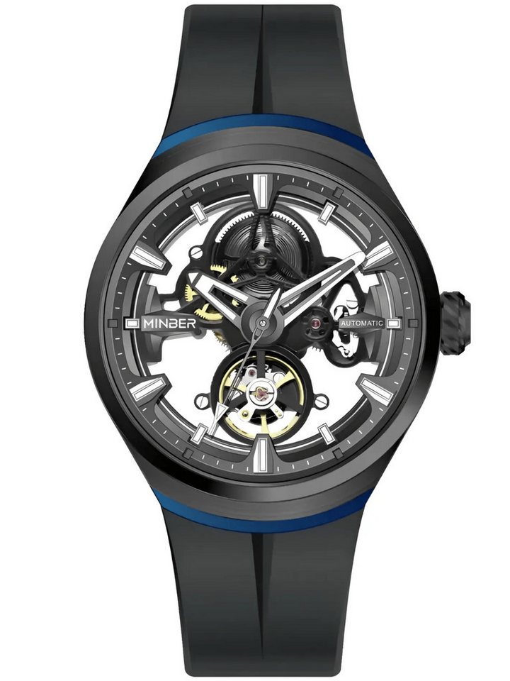 S&T Design Automatikuhr Luxus Herrenuhr Skeletton Armbanduhr, (inkl. Geschenkbox, und Zertifikat), Elegante Herren Uhr Mechanisch Männer Geschenk von S&T Design