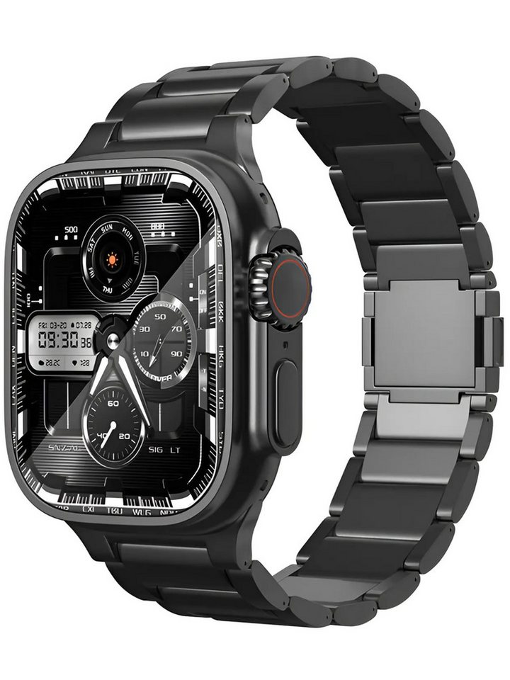 S&T Design Smartwatch-Armband Armband Titan für Apple Watch Magnetisch, Premium Titan Armband für Apple Watch Ultra 42/44/45/49mm iWatch von S&T Design
