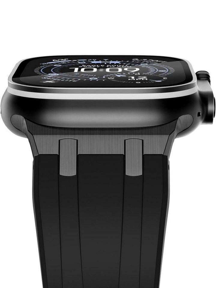 S&T Design Smartwatch-Armband Silikon Armband Sport für Apple Watch, Weich Wasserdicht Silikon Sport Ersatzarmband iWatch von S&T Design
