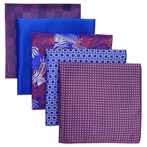 S&W SHLAX&WING 5 Pieces Assorted Herren Einstecktücher Handkerchiefs Set 76 S&W SHLAX&WING 5 Pieces Assorted Herren Einstecktücher Handkerchiefs Set 76 von S&W SHLAX&WING