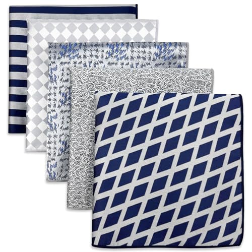 S&W SHLAX&WING 5 Pieces Assorted Herren Einstecktücher Handkerchiefs Set 77 S&W SHLAX&WING 5 Pieces Assorted Herren Einstecktücher Handkerchiefs Set 77 von S&W SHLAX&WING