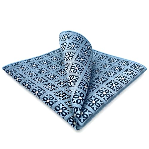 S&W SHLAX&WING Designer Blau Herren Einstecktücher Slate Kariert Neu Classic S&W SHLAX&WING Designer Blau Herren Einstecktücher Slate Kariert Neu Classic von S&W SHLAX&WING