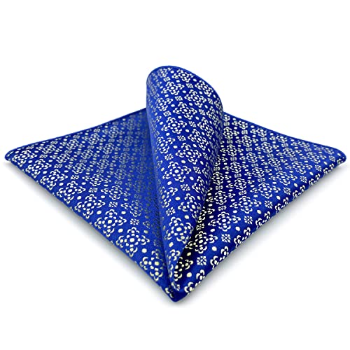 S&W SHLAX&WING Herren Einstecktuch Floral Blue Azure mit hellgelber Farbkante S&W SHLAX&WING Herren Einstecktuch Floral Blue Azure mit hellgelber Farbkante von S&W SHLAX&WING