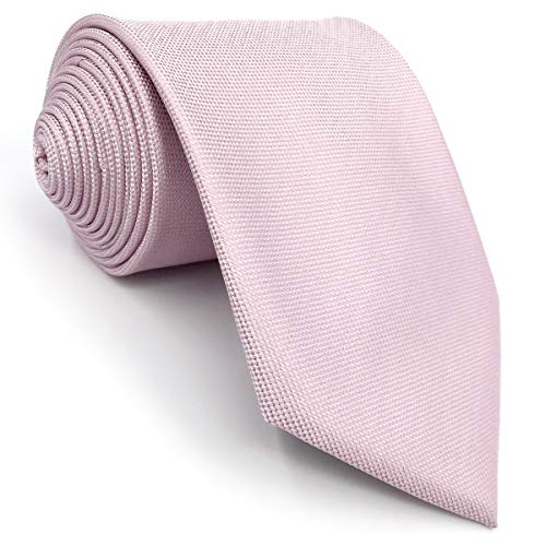 S&W SHLAX&WING Herren Krawatte Solid Rosa Hochzeit Party Seide Extra Lang S&W SHLAX&WING Herren Krawatte Solid Rosa Hochzeit Party Seide Extra Lang von S&W SHLAX&WING