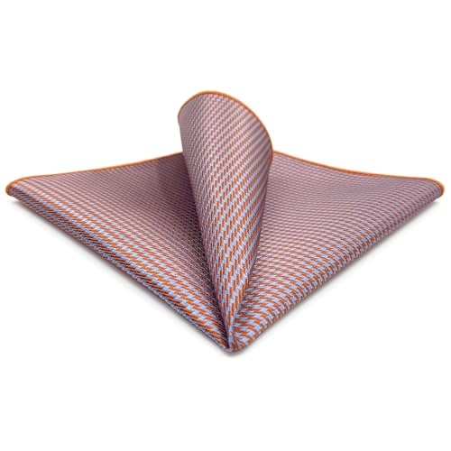 S&W SHLAX&WING Orange Hellblau Gemustertes Herren Einstecktuch für Sakko S&W SHLAX&WING Orange Hellblau Gemustertes Herren Einstecktuch für Sakko von S&W SHLAX&WING