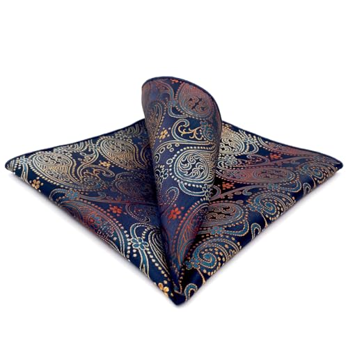 S&W SHLAX&WING Paisley Mehrfarbig Einstecktücher Mens Fashion Neu von S&W SHLAX&WING
