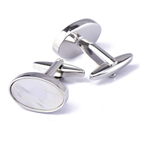 S&W SHLAX&WING Perlmutt Mens Manschettenknöpfe Gift Herren Manschettenknöpfe Oval S&W SHLAX&WING Perlmutt Mens Manschettenknöpfe Gift Herren Manschettenknöpfe Oval von S&W SHLAX&WING