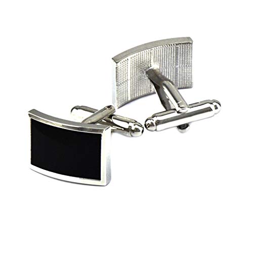 S&W SHLAX&WING Silber Schwarz Herren Manschettenknöpfe Manschettenknöpfe for Smoking S&W SHLAX&WING Silber Schwarz Herren Manschettenknöpfe Manschettenknöpfe for Smoking von S&W SHLAX&WING