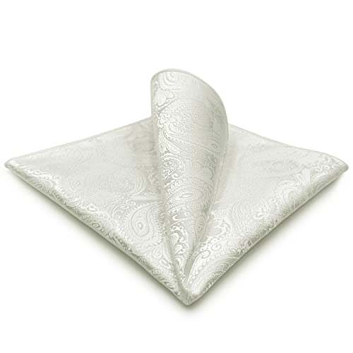 S&W SHLAX&WING Herren Einstecktücher Weiß Einfarbig Paisley for Suit Jacket Neu S&W SHLAX&WING Herren Einstecktücher Weiß Einfarbig Paisley for Suit Jacket Neu von S&W SHLAX&WING