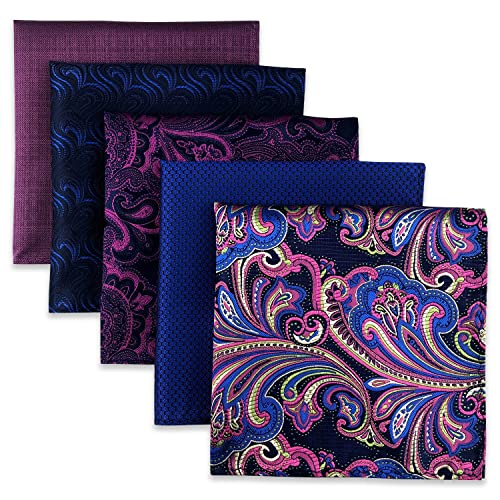 Shlax&Wing 5 Pieces Assorted Herren Einstecktücher Handkerchiefs Set 67 Shlax&Wing 5 Pieces Assorted Herren Einstecktücher Handkerchiefs Set 67 von S&W SHLAX&WING