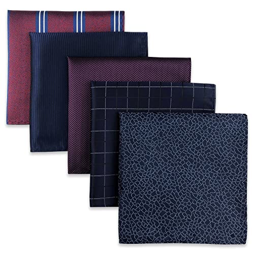 Shlax&Wing 5 Pieces Assorted Herren Einstecktücher Handkerchiefs Set 72 Shlax&Wing 5 Pieces Assorted Herren Einstecktücher Handkerchiefs Set 72 von S&W SHLAX&WING