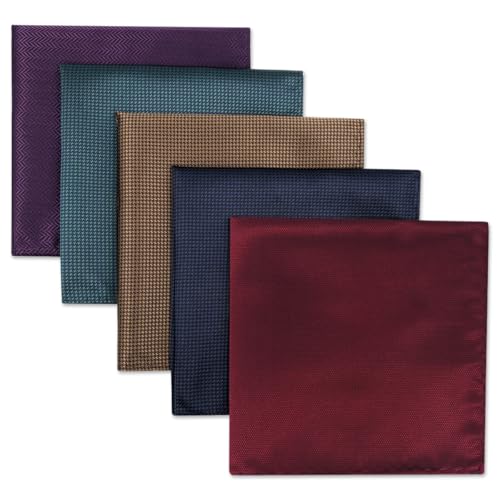 Shlax&Wing 5 Pieces Assorted Herren Einstecktücher von S&W SHLAX&WING
