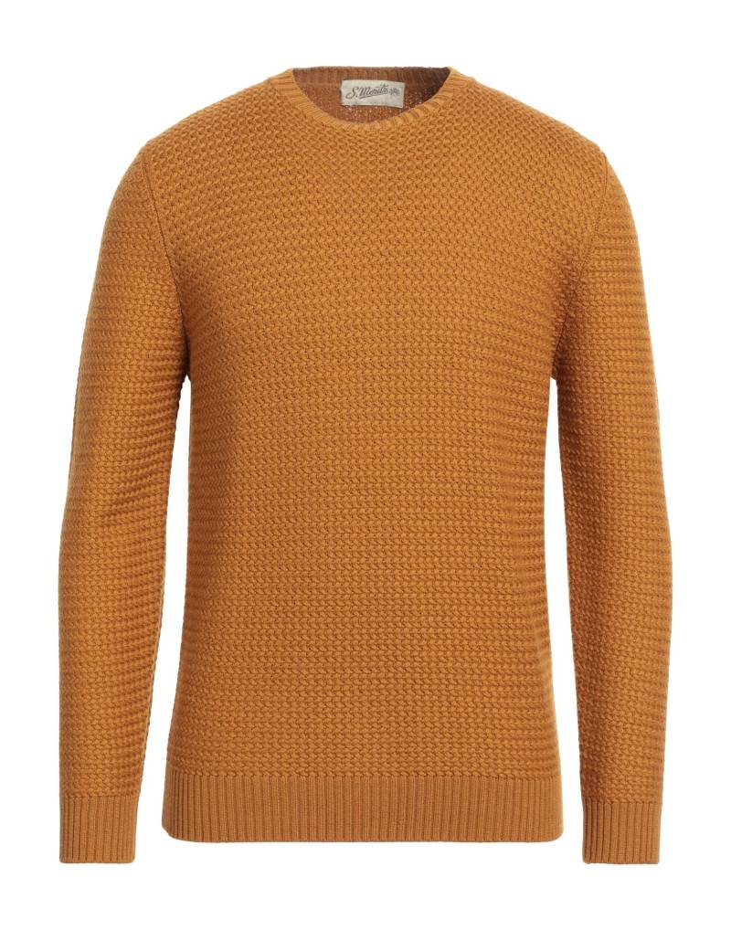 S. MORITZ Pullover Herren Lederfarben von S. MORITZ