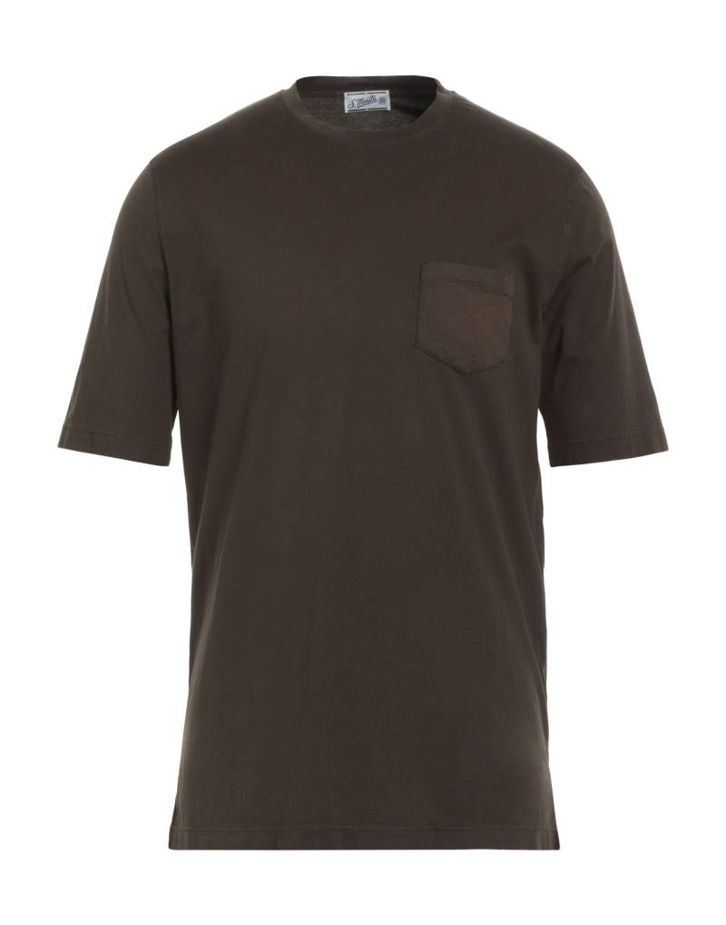 S. MORITZ T-shirts Herren Dunkelbraun von S. MORITZ
